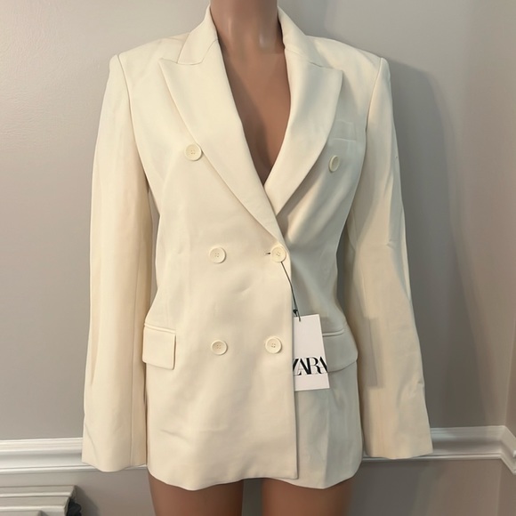Zara Double breasted blazer - Picture 1 of 4